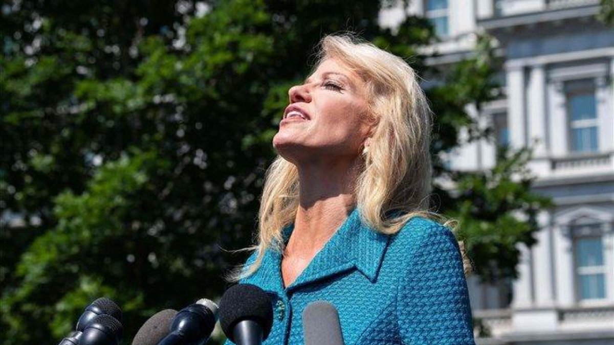La asesora de la Casa Blanca, Kellyanne Conway.-