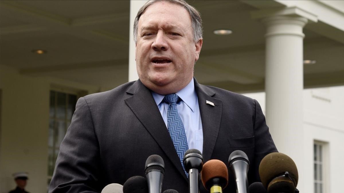 Mike Pompeo.-/ AFP / OLIVIER DOULIERY