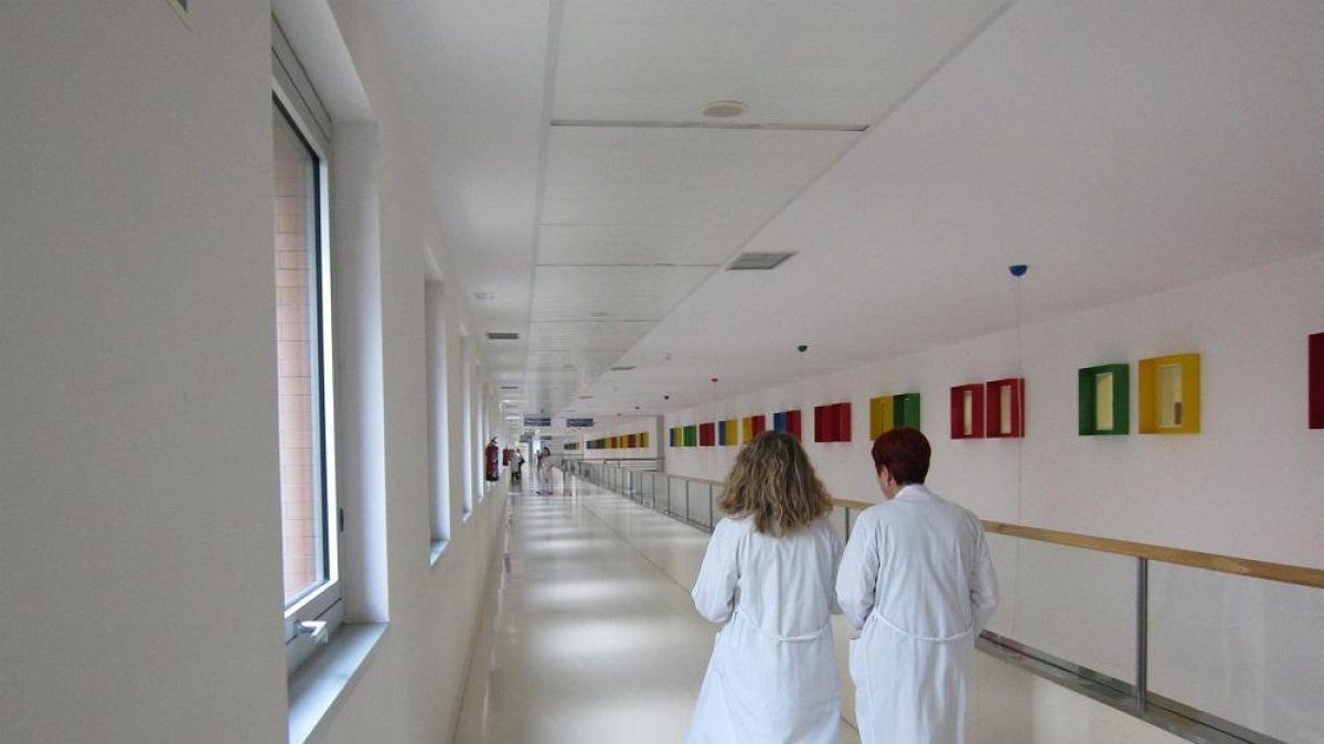 Interior de un centro hospitalario de Castilla y León.-EUROPA PRESS.