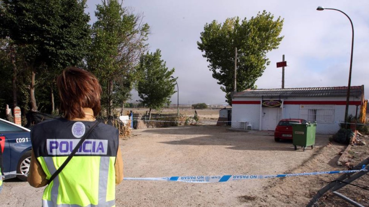 Club de alterne 'Las Vegas' en Medina del Campo (Valladolid) donde se ha producido el asesinato de dos personas-Ical