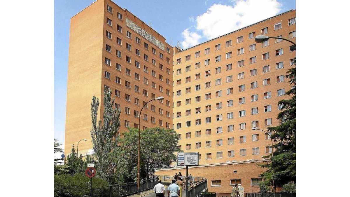 El hospital Clínico de Valladolid-