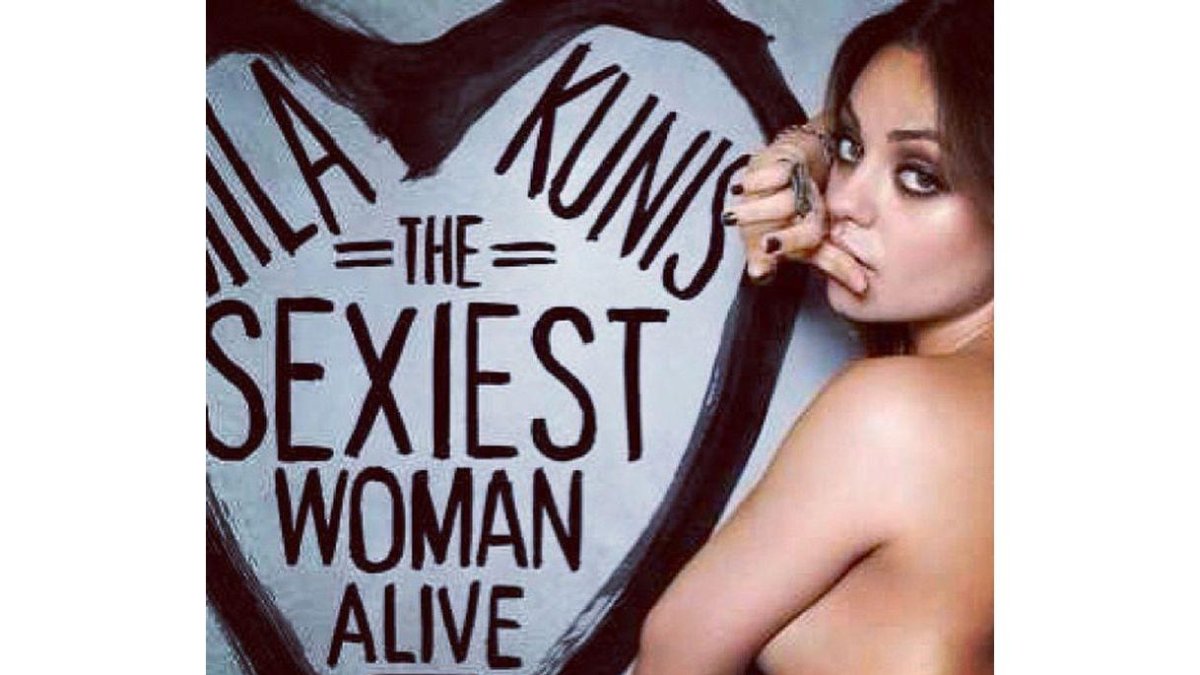 Mila Kunis, en una imagen del 2012, cuando fue elegida la mujer más sexi del 2012 por la revista 'Esquire'.-INSTAGRAM