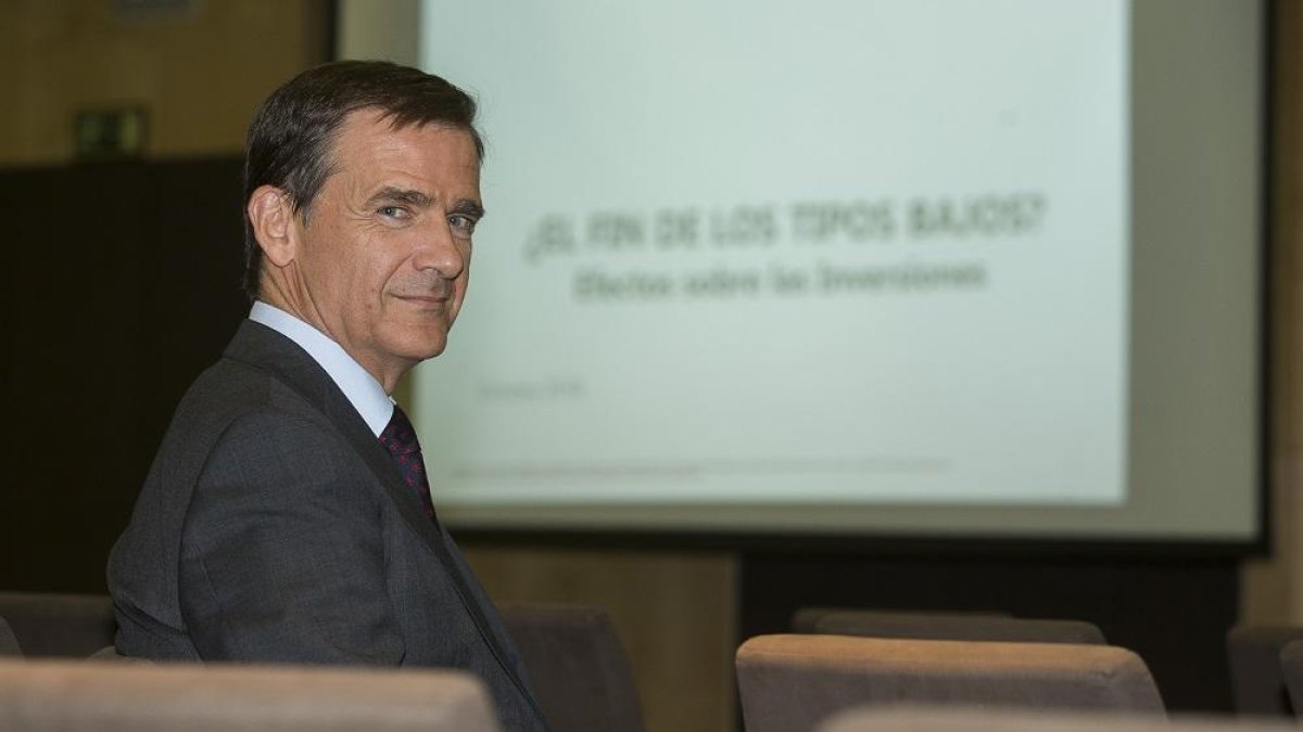 El consejero director general de Renta4 Banco, Jesús Sánchez Quiñones.-ICAL