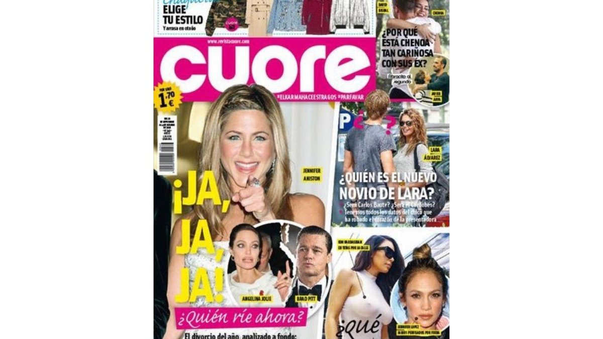 Portada de la revista 'Cuore'.-EL PERIÓDICO