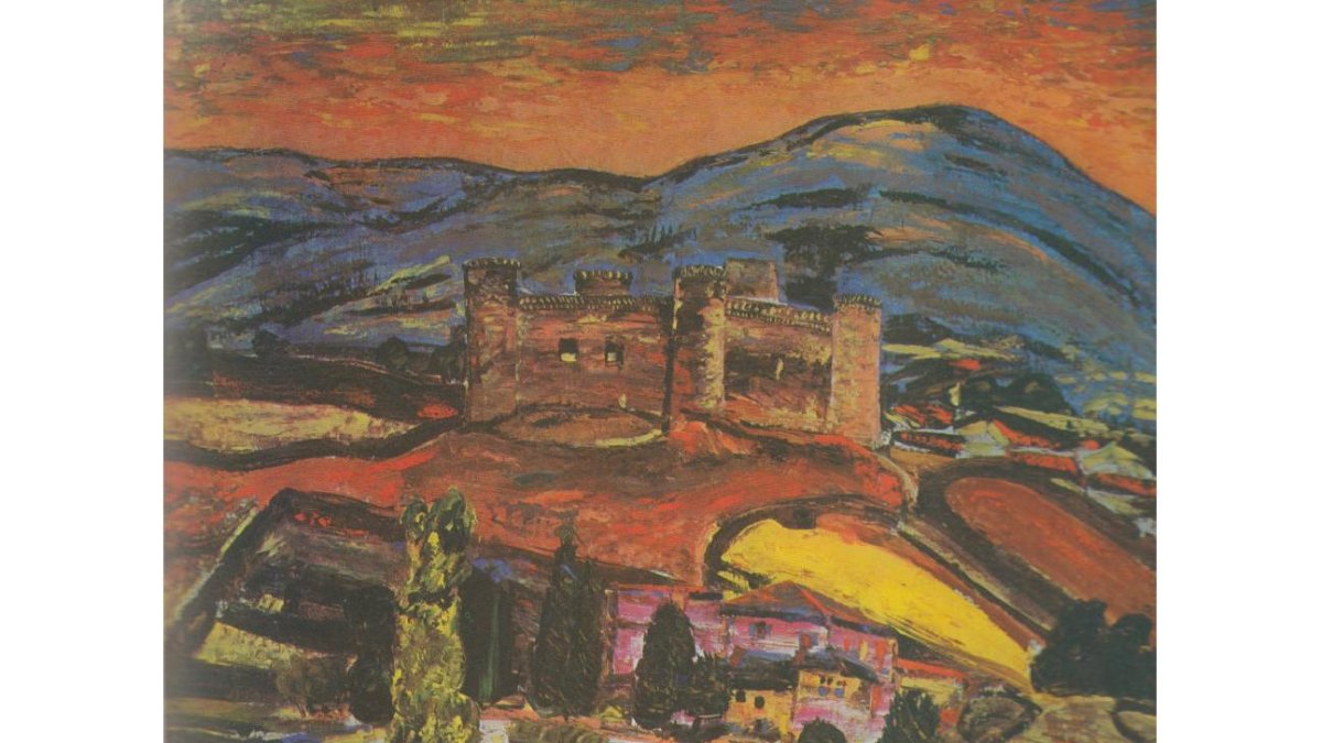 Castillo del Barco de Ávila, de Benjamín Palencia.-EL MUNDO