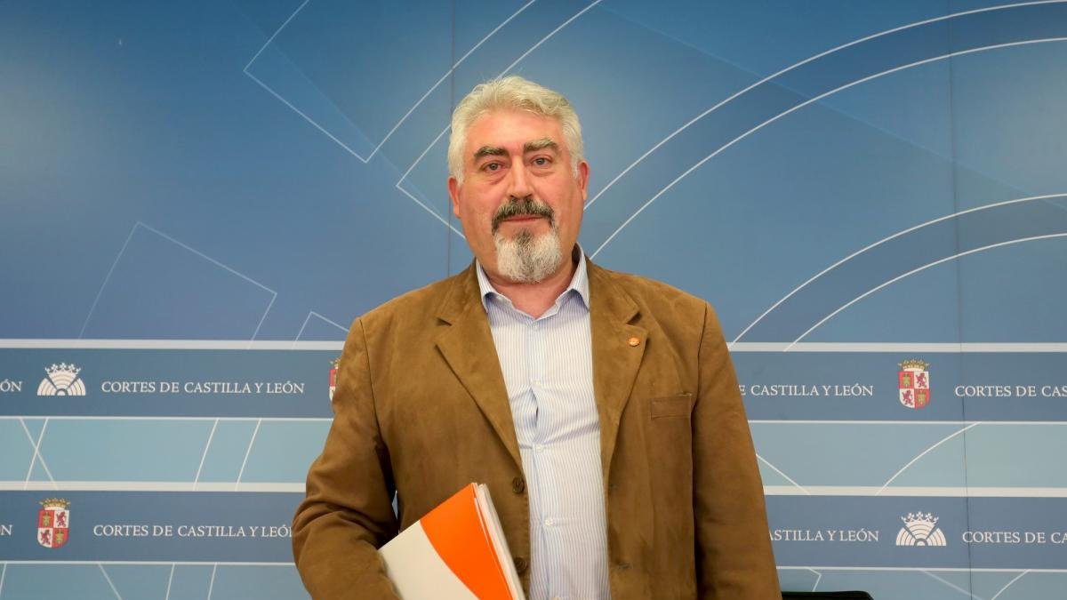 El procurador de Ciudadanos en las Cortes de Castilla y León José Ignacio Delgado ofrece una rueda de prensa para valorar la actualidad.-LETICIA PÉREZ / ICAL