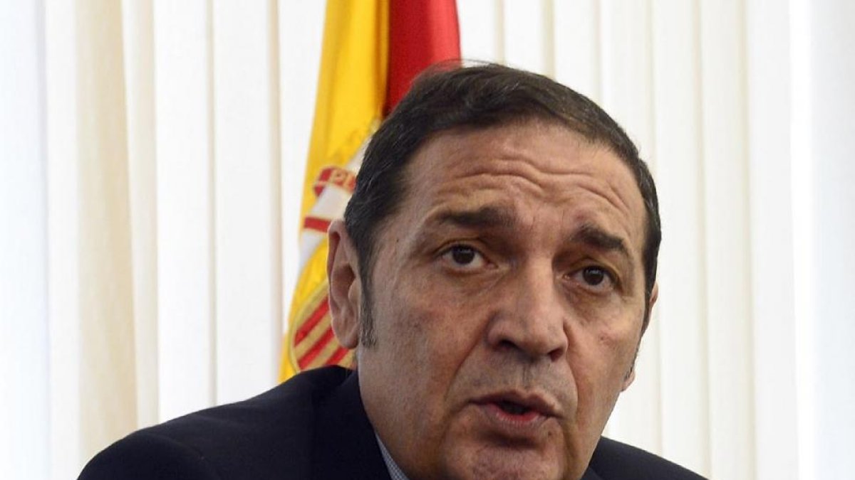El consejero de Sanidad, Antonio María Sáez Aguado.-RICARDO ORDÓÑEZ / ICAL