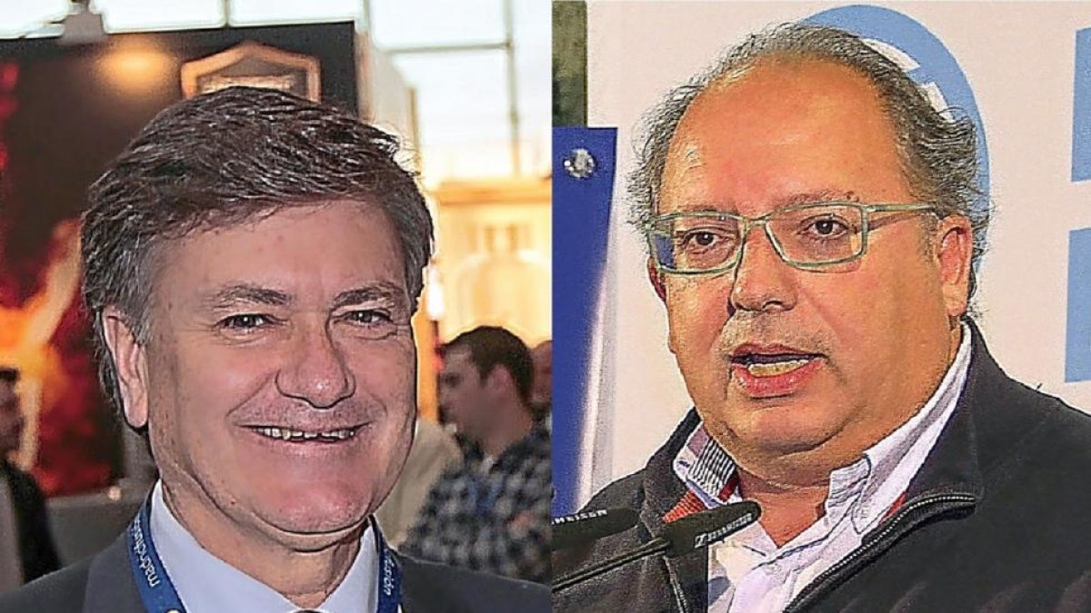 El segoviano Francisco Vázquez y el leonés Eduardo Fernández.-ICAL