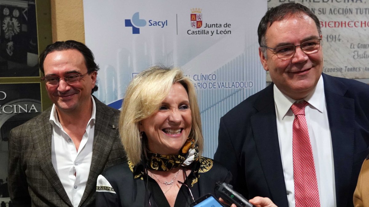 Eduardo García Prieto, Verónica Casado y José Manuel Vicente, en una imagen reciente. ICAL