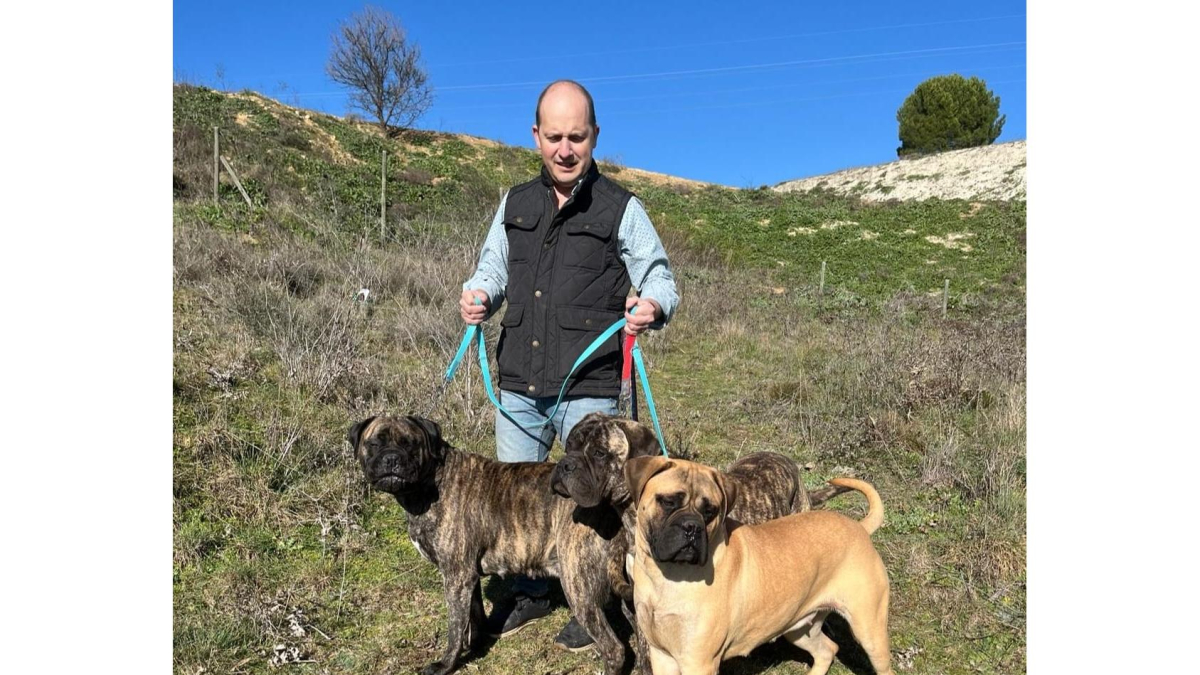 Tomás Domínguez, presidente Sociedad Canina Castellana.