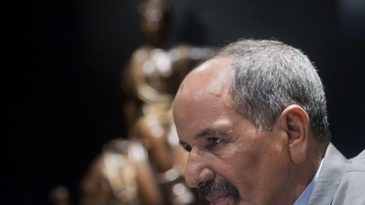 Presidente de la RASD y secretario general del Frente Polisario Mohamed Abdelaziz.-AFP