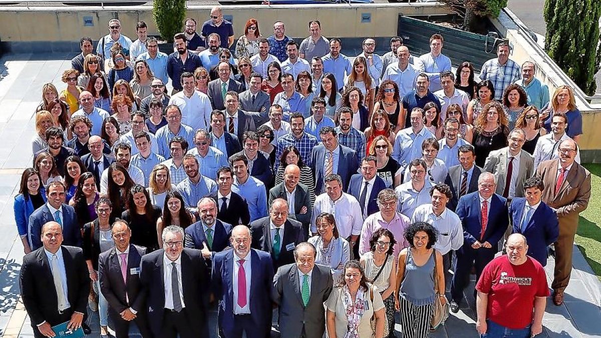 Trabajadores de Tecopy, en una imagen de archivo.-E. M.