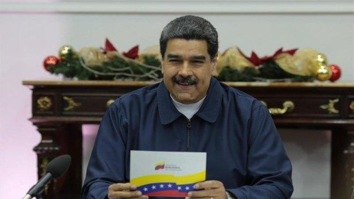 Nicolás Maduro, presidente de Venezuela.-EFE