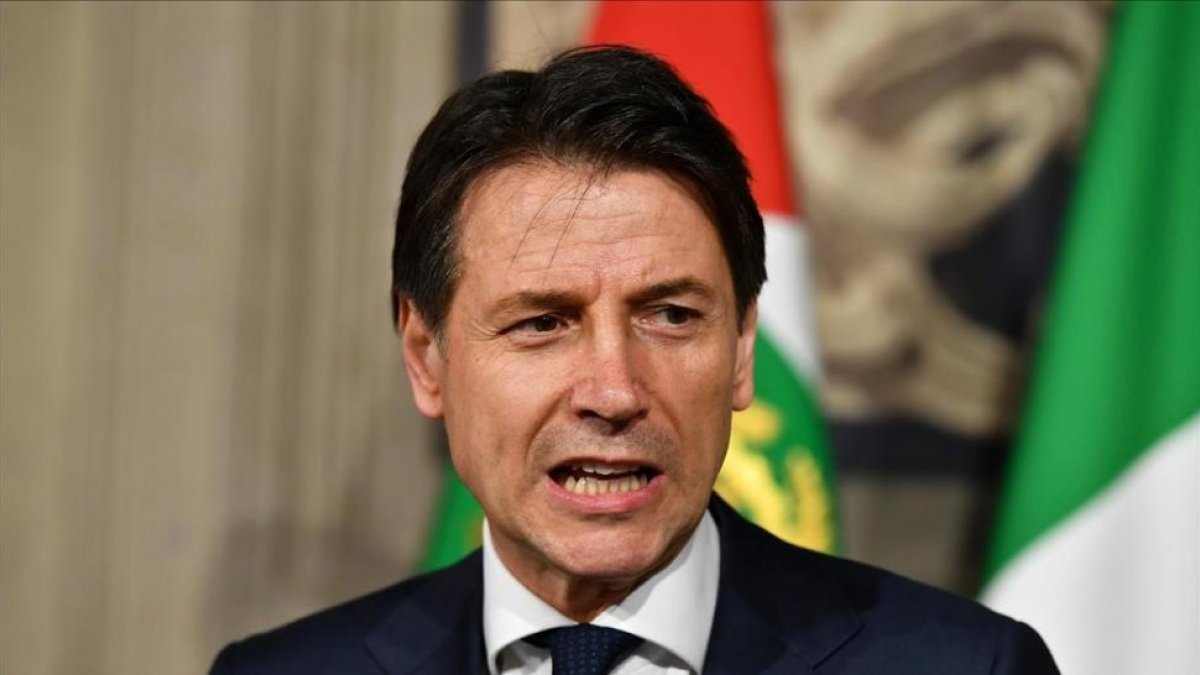 Giuseppe Conte.-/ AFP / VINCENZO PINTO