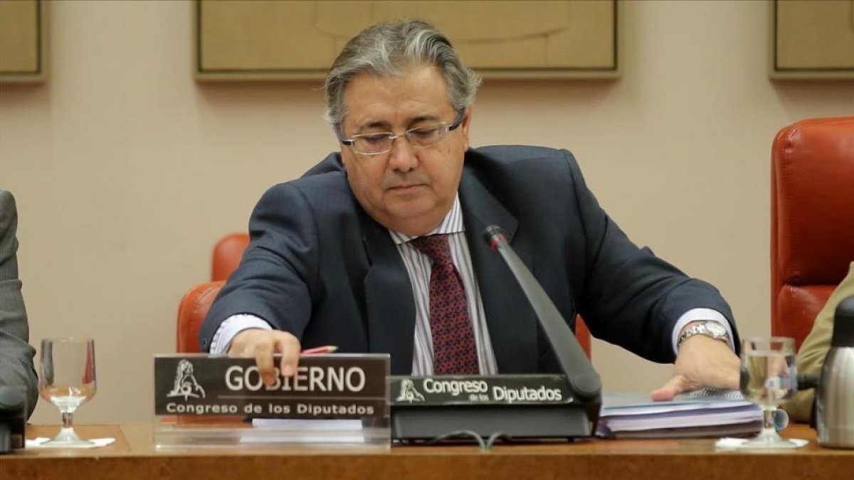 El ministro del Interior, Juan Ignacio Zoido-JOSE LUIS ROCA