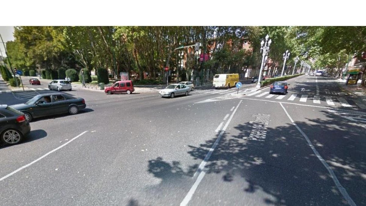 Lugar en el que se registró el accidente.-Google Street View
