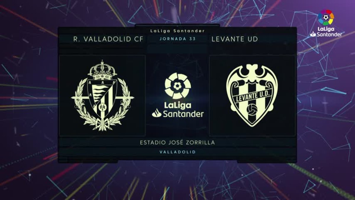 VIDEO: Resumen Goles - Valladolid - Levante - Jornada 33 - La Liga Santander