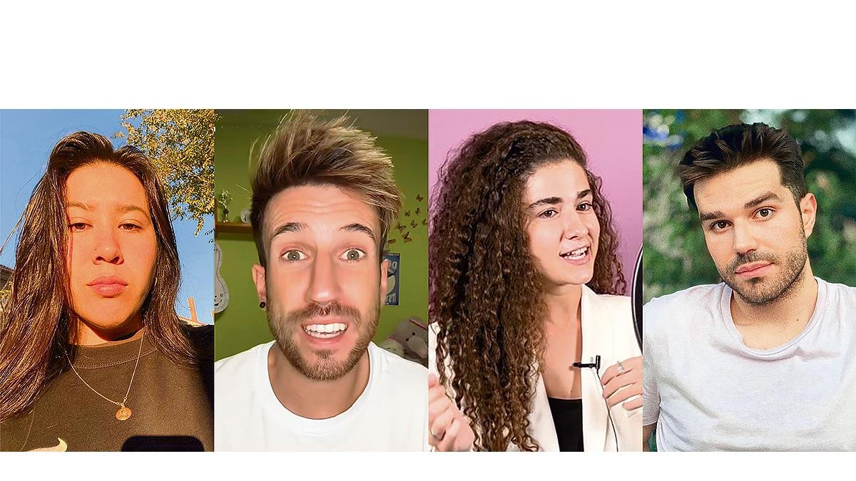 Los tiktokers vallisoletanos. -E.M.