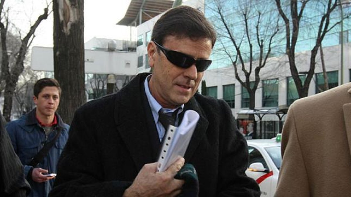 Eufemiano Fuentes, a su llegada al juzgado, a finales de enero del 2013.-DAVID CASTRO