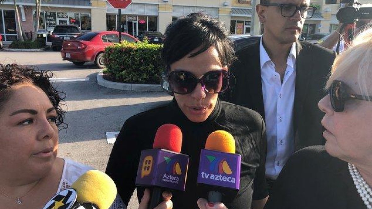 Marysol Sosa Noreña, una de las hijas del ’Príncipe de la canción’.-EFE