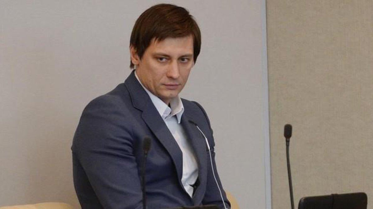 Dmitri Gudkov.-AFP / VLADIMIR FEDORENKO