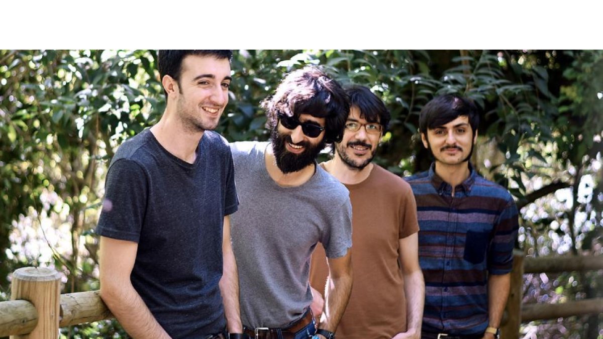 Los Cosmic Birds César Fernández, Guille Aragón, Fernando Delgado y David Hernández.-B. BUITRÓN