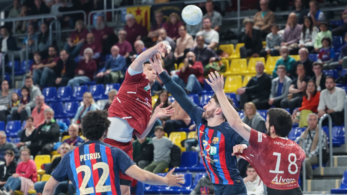 FC Barcelona-Recoletas Atlético Valladolid en el Palau Blaugrana. / LOF