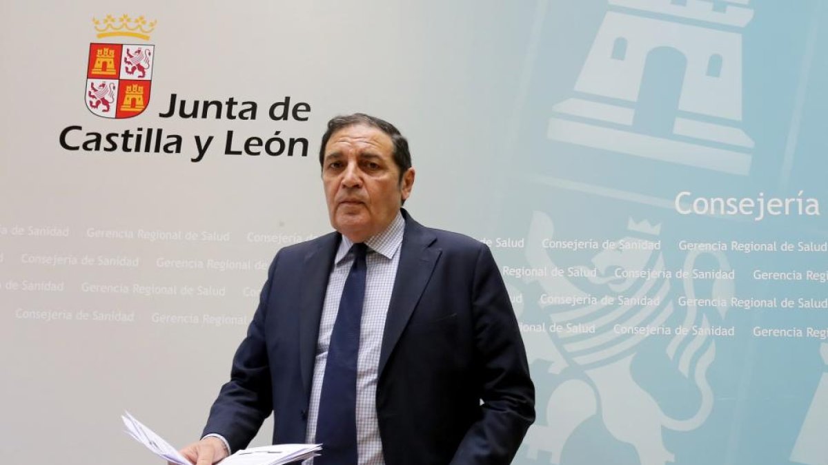 El consejero de Sanidad, Antonio María Sáez Aguado.-LETICIA PÉREZ / ICAL