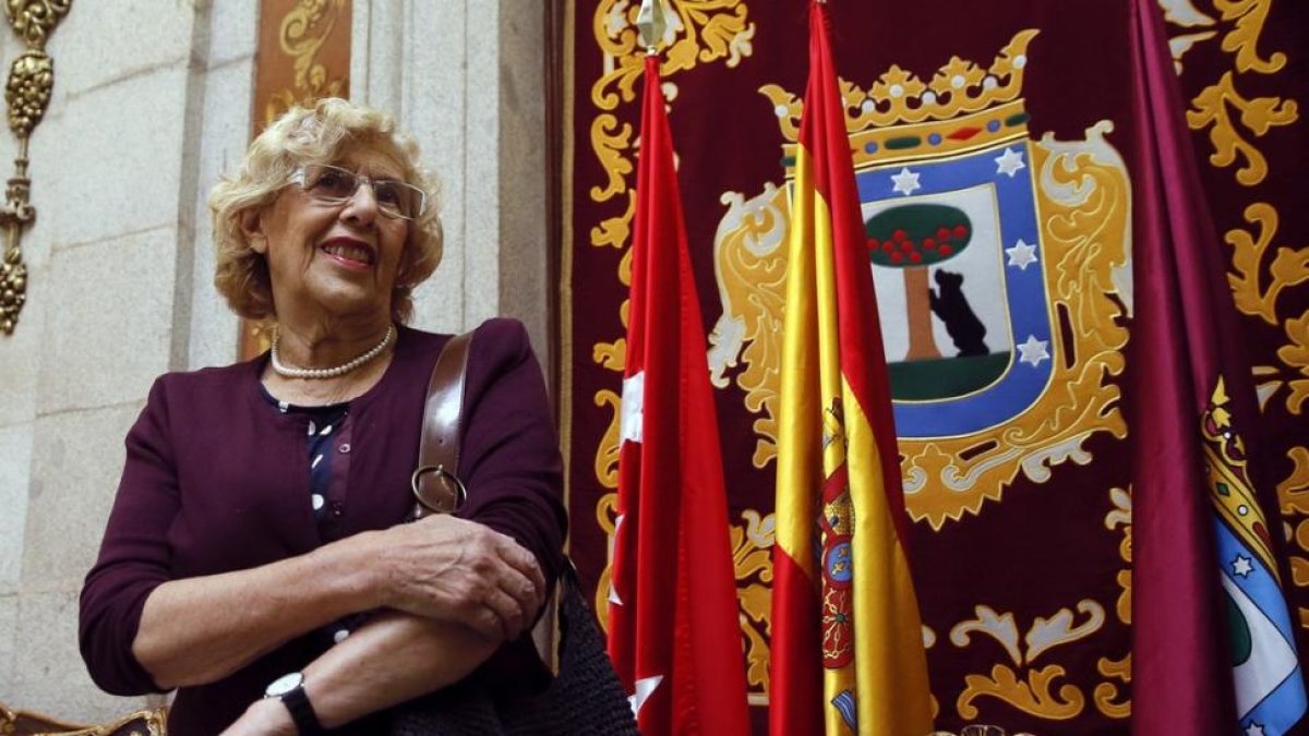 La alcaldesa de Madrid, Manuela Carmena, llega al ecuador de su mandato.-MARISCAL (EFE)