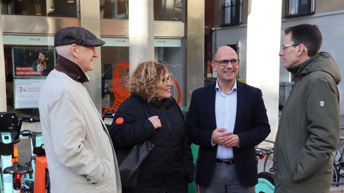 Los concejales del Grupo Municipal Socialista. -E.M.