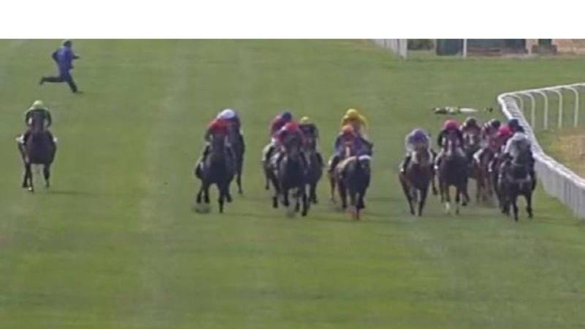 Imagen del accidente en el Hipódromo de la Zarzuela.-EL PERIÓDICO
