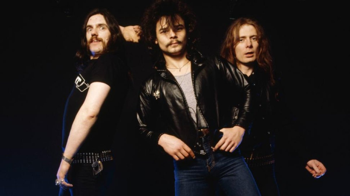 Los Motörhead clásicos, Lemmy, Phil Taylor y Eddie Clarke-/ PERIODICO