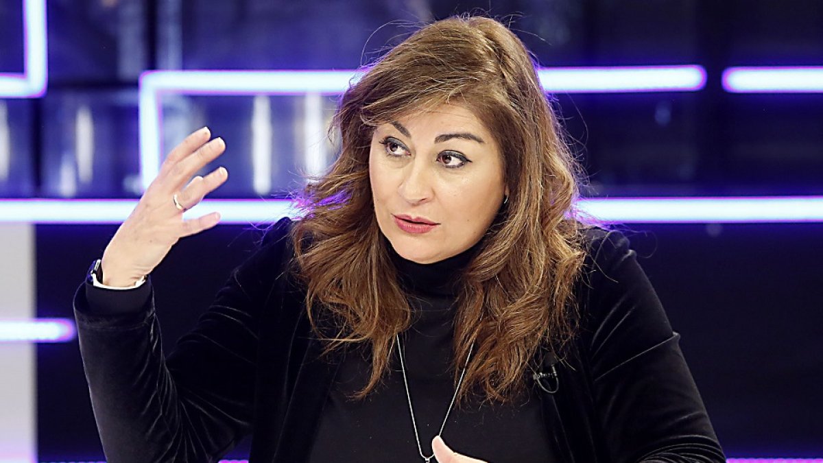 Marta Sanz en el programa ‘La Quinta Esquina’, ayer.- J. M. LOSTAU