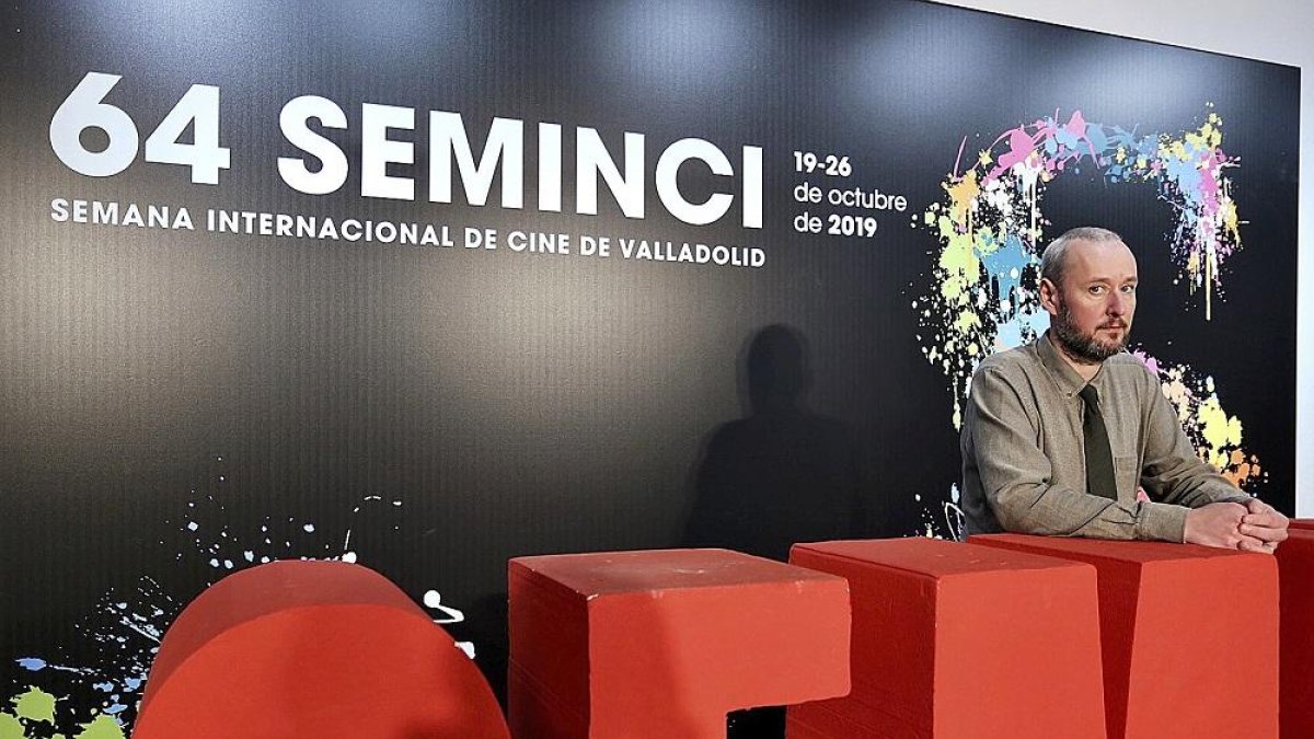 El director Rúnar Rúnarsson presenta a concurso su tercer trabajo, ‘Bergmál’.-ICAL / LETICIA PÉREZ