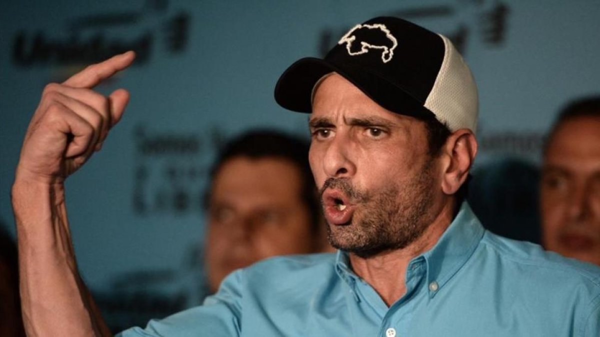 El líder opositor Henrique Capriles.-FEDERICO PARRA / AFP