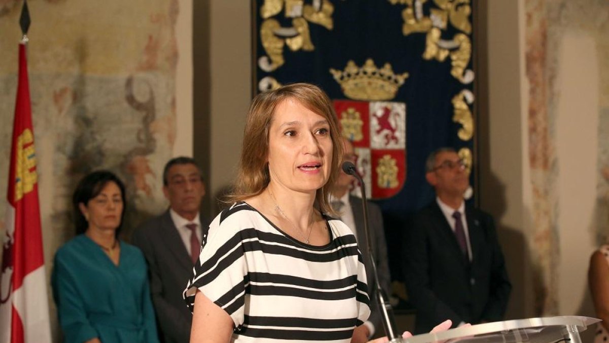 La consejera de Educación, Rocío Lucas, imagen de archivo.-ICAL