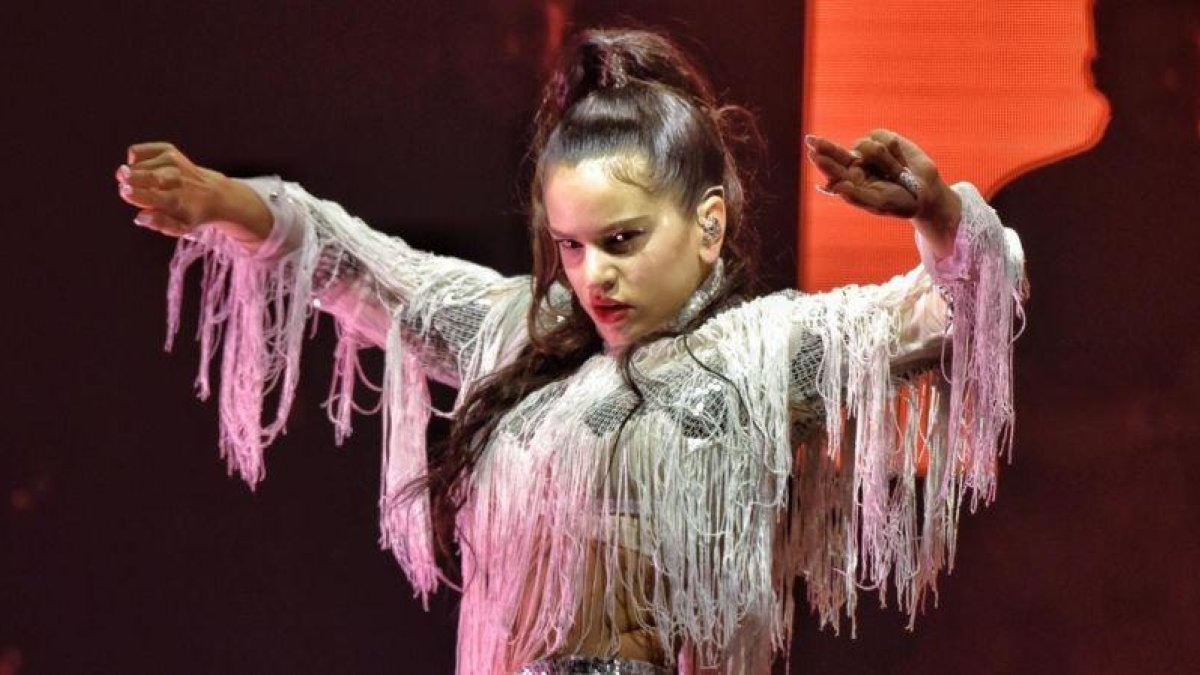 Rosalía, en el Sónar.-FERRAN SENDRA