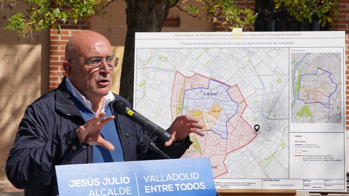 Jesús Julio Carnero, candidato del PP a la Alcaldía de Valladolid. ICAL