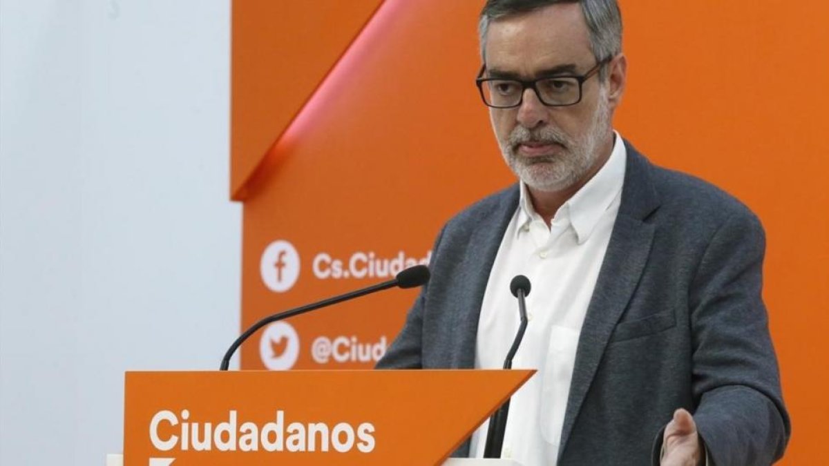 José Manuel Villegas, secretario general del Ciudadanos.-EFE / FERNANDO ALVARADO