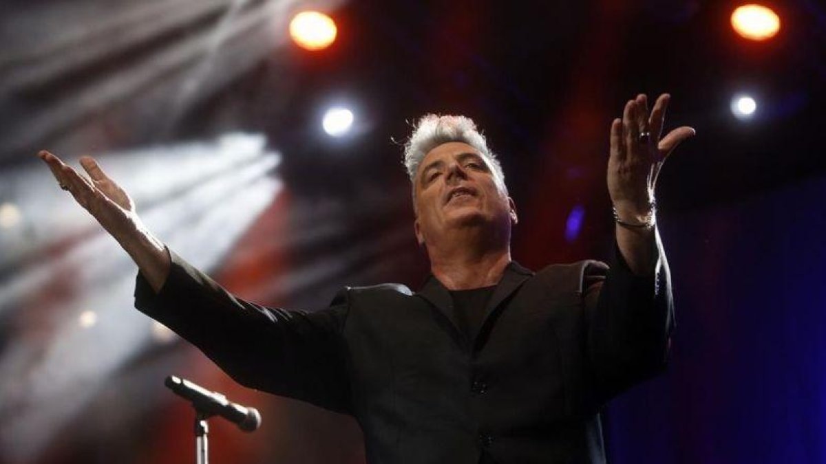 Loquillo, en la plaza de Las Ventas.-JAVIER BARBANCHO / EL MUNDO