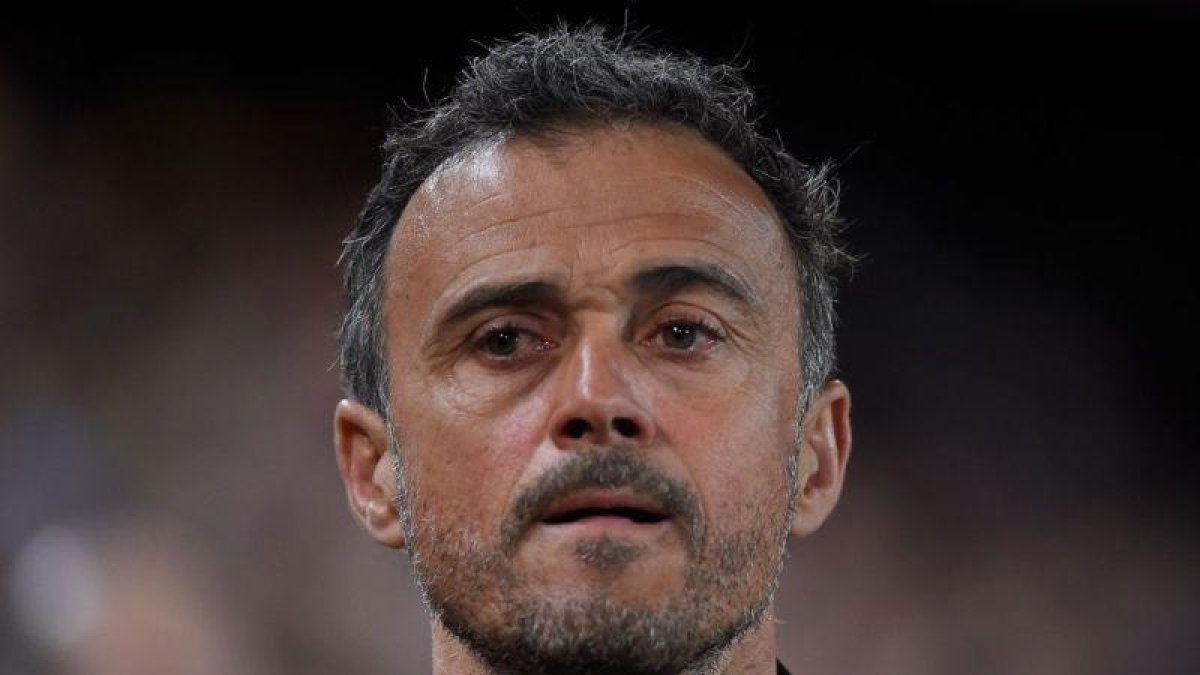 Luis Enrique M/ AFPartínez, seleccionador de España.-AFP