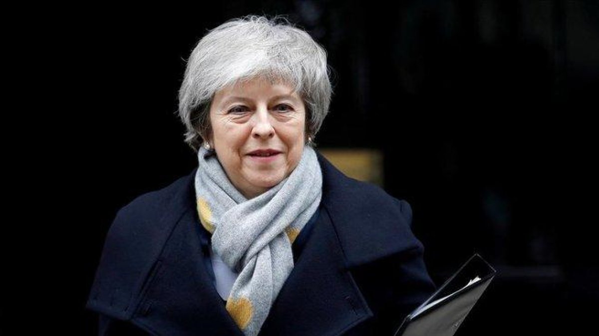 Theresa May.-