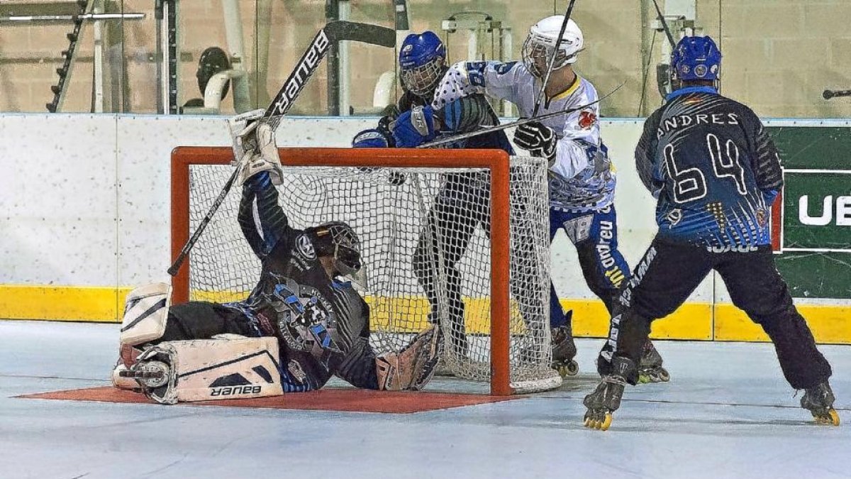 Una acción del partido CPLV San Gregorio-Sant Andreu.-ALFONSO J. PELAYO