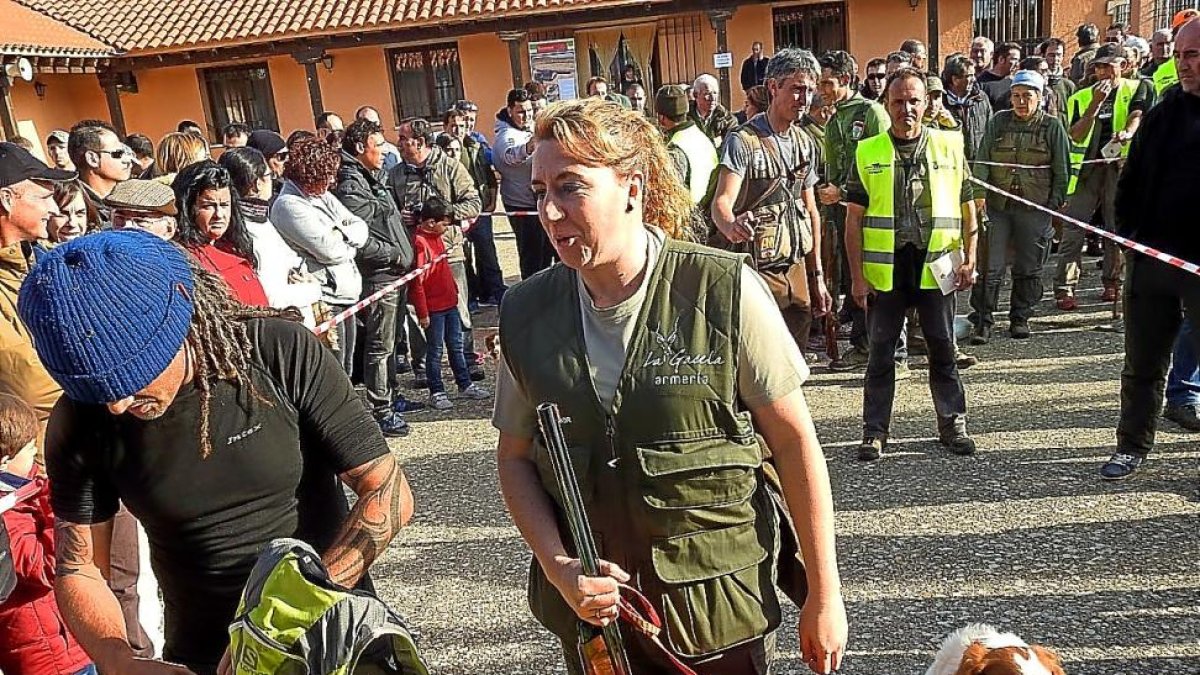 La abulense Almudena Aller, representante regional.-LEONARDO DE LA FUENTE