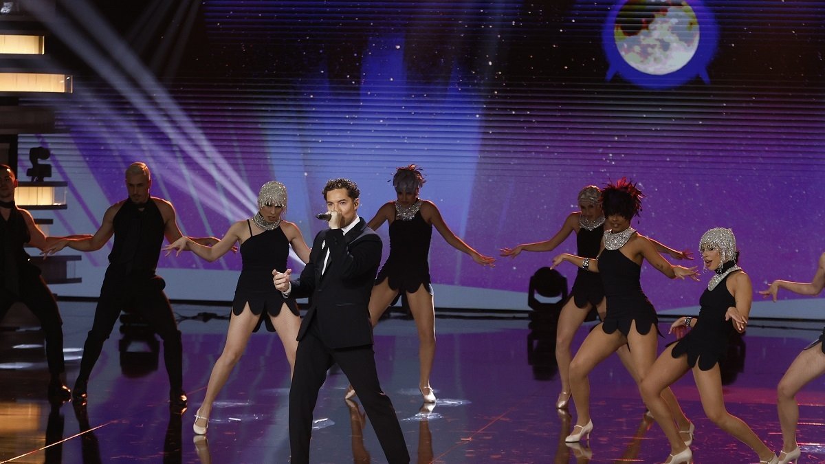 David Bisbal en la gala de los Goya en Valladolid. -ICAL