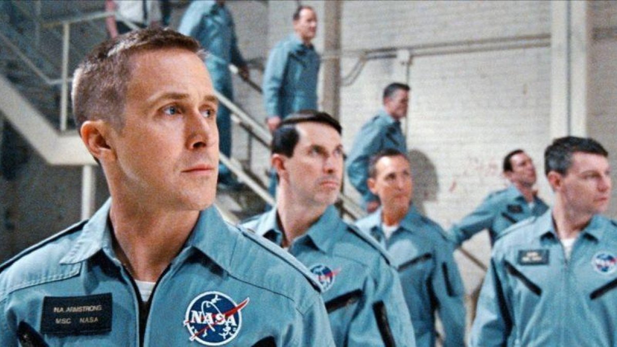 Ryan Gosling interpretando a Neil Armstrong en 'The First man'.-EL PERIÓDICO/ ARCHIVO