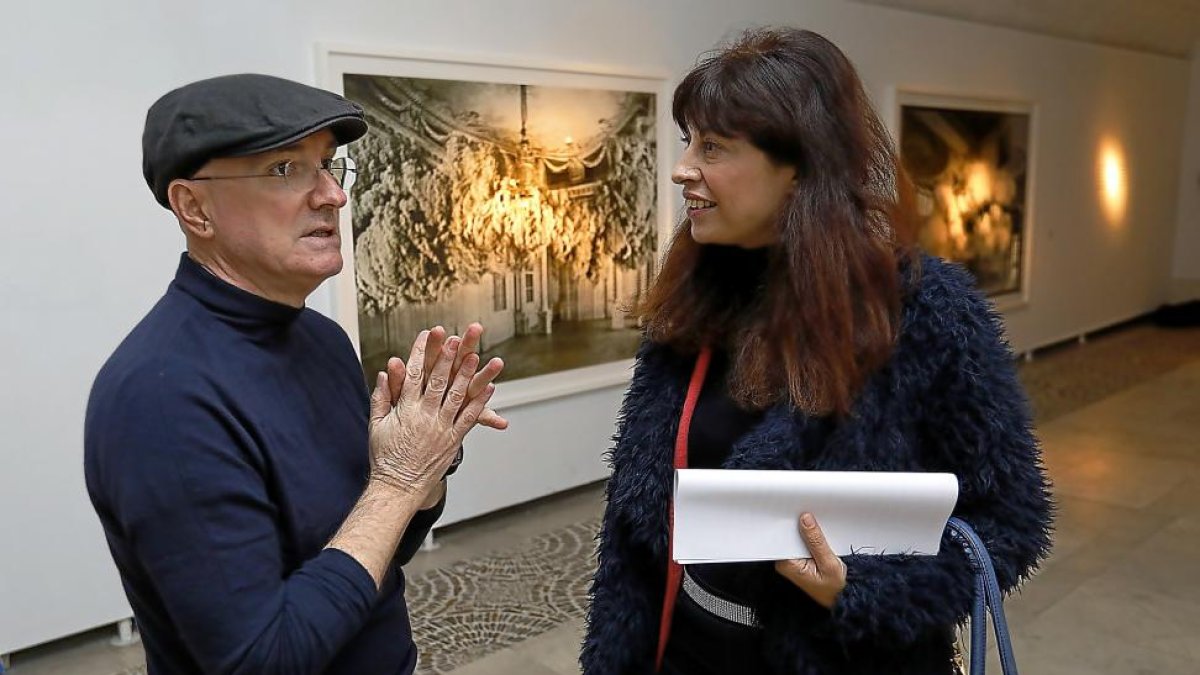 Pablo Genovés y Ana Redondo, ayer en San Benito.-J.M.LOSTAU