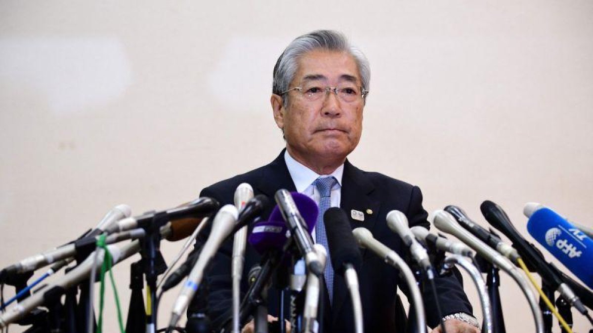 El presidente del Comité Olímpico de Japón (JOC), Tsunekazu Takeda.-AFP