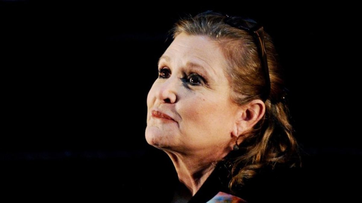 Carrie Fisher, en una imagen del 23 de junio del 2013, en Australia.-TRACEY NEARMY