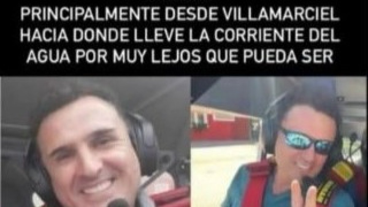 Cartel de la batida de búsqueda de Guillermo Álvarez realizada por sus amigos. E.M.